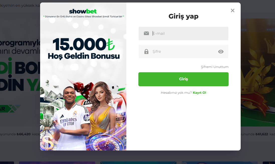 showbet güncel giriş